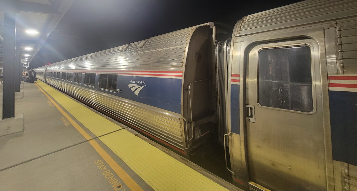 photo of amfleet II cars at Rochester station